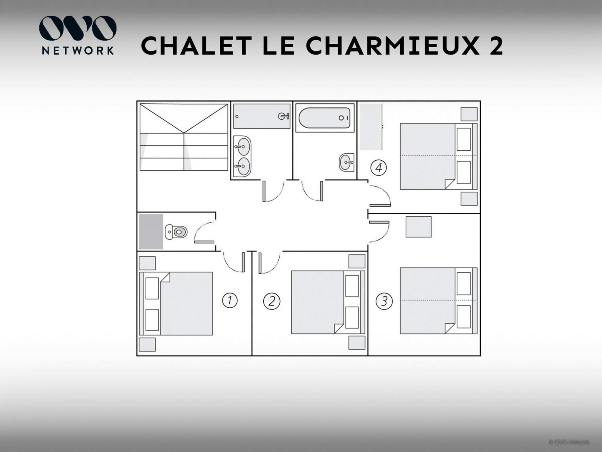 לה גראן-בורנו Chalet Le Charmieux - Ovo Network מראה חיצוני תמונה